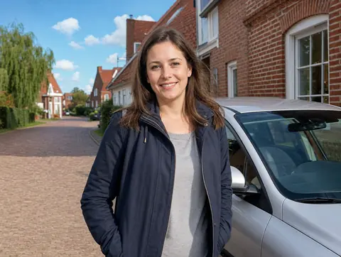 Verkäufer aus Marktbreit mit dem verkauften Fahrzeug